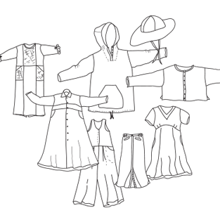 retail fashion illustration by blackthorn studio